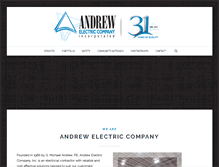 Tablet Screenshot of andrewelectric.com